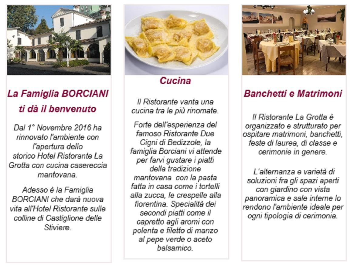 Hotel Ristorante La Grotta Castiglione Delle Stiviere Ngoại thất bức ảnh